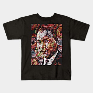 Martin Luther King Afro Print Kids T-Shirt